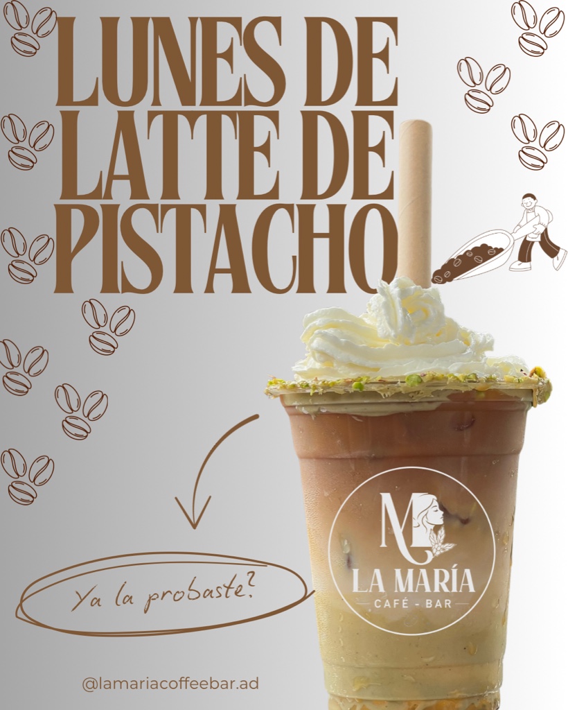 Latte de Pistacho