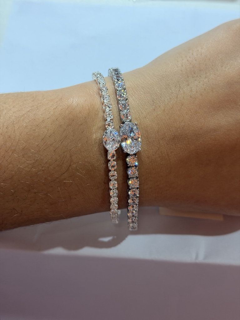 Pulseira riviera Semijoia