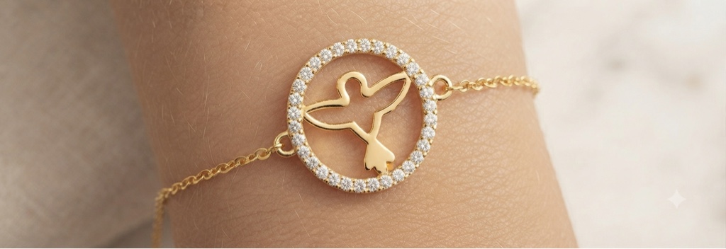Pulseira Espírito Santo Semijoia