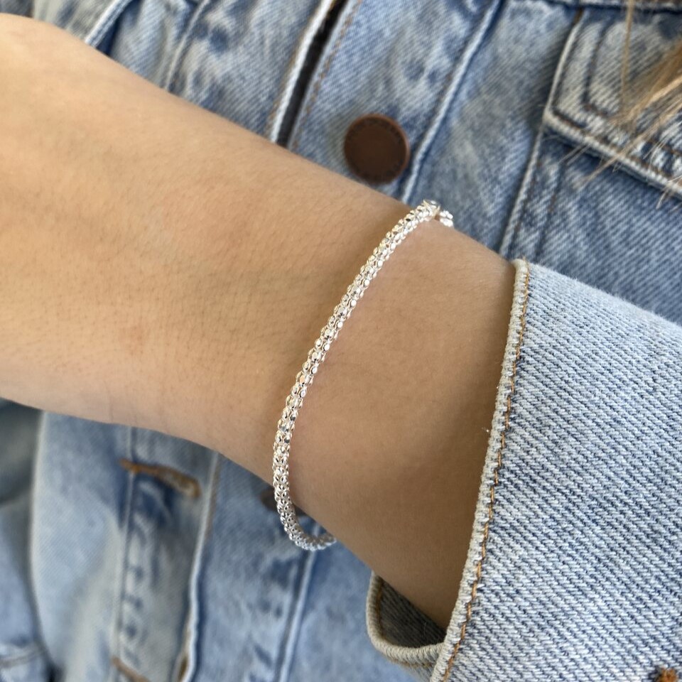 Pulseira pipoca Semijoia