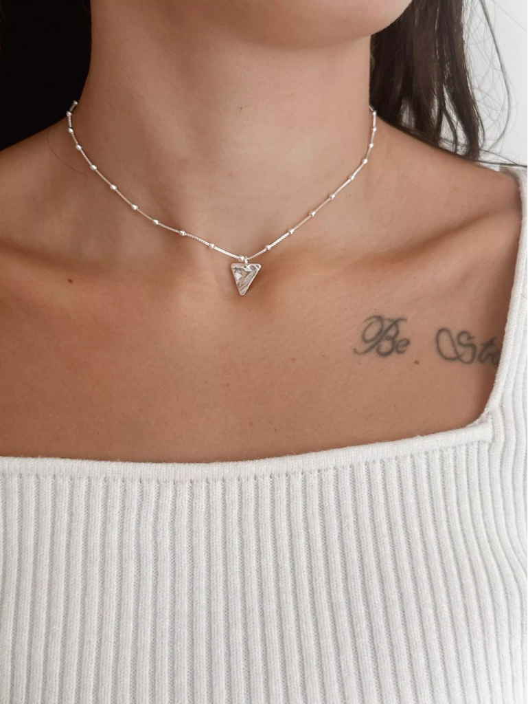 Choker Semijoia