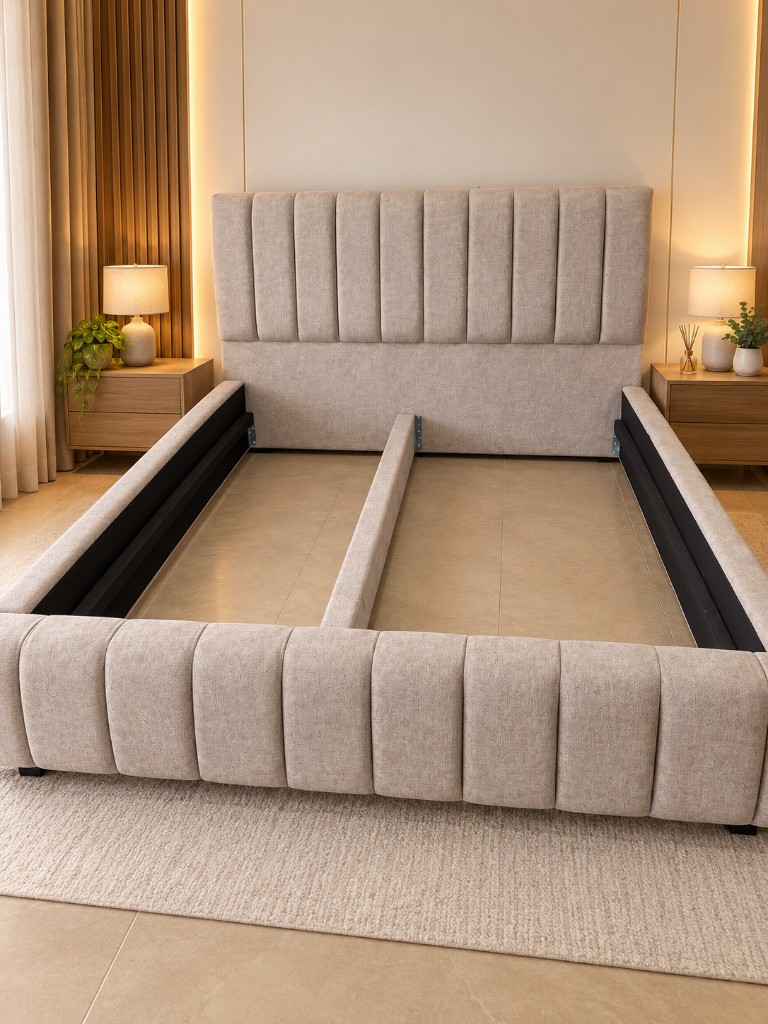 Cama Quindío beige
