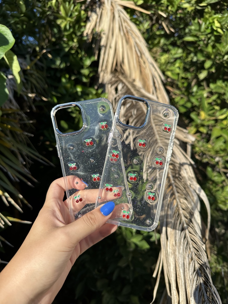 Funda transparente Cherry