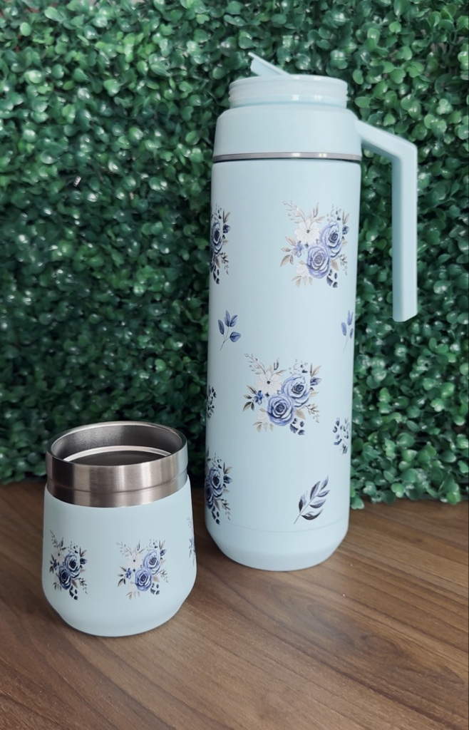 Termo floral celeste