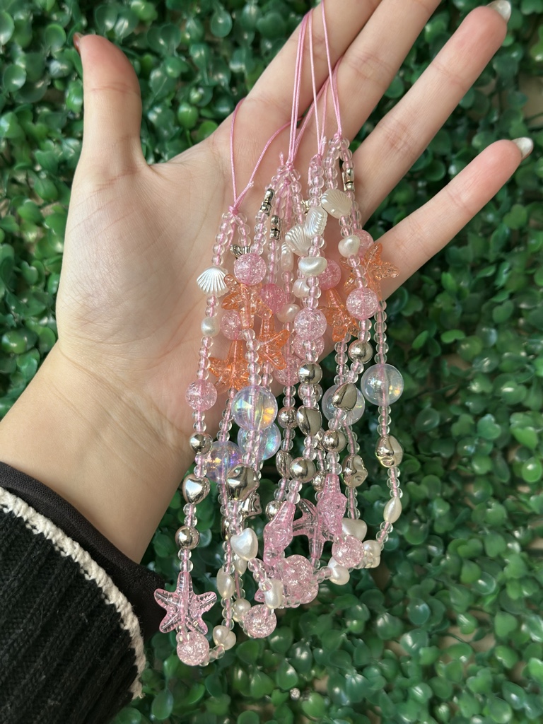 Strap mariposa rosa