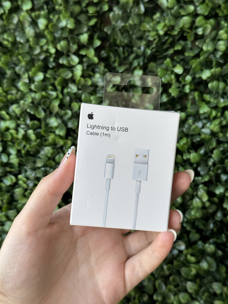 Apple cable Lightning a USB blanco