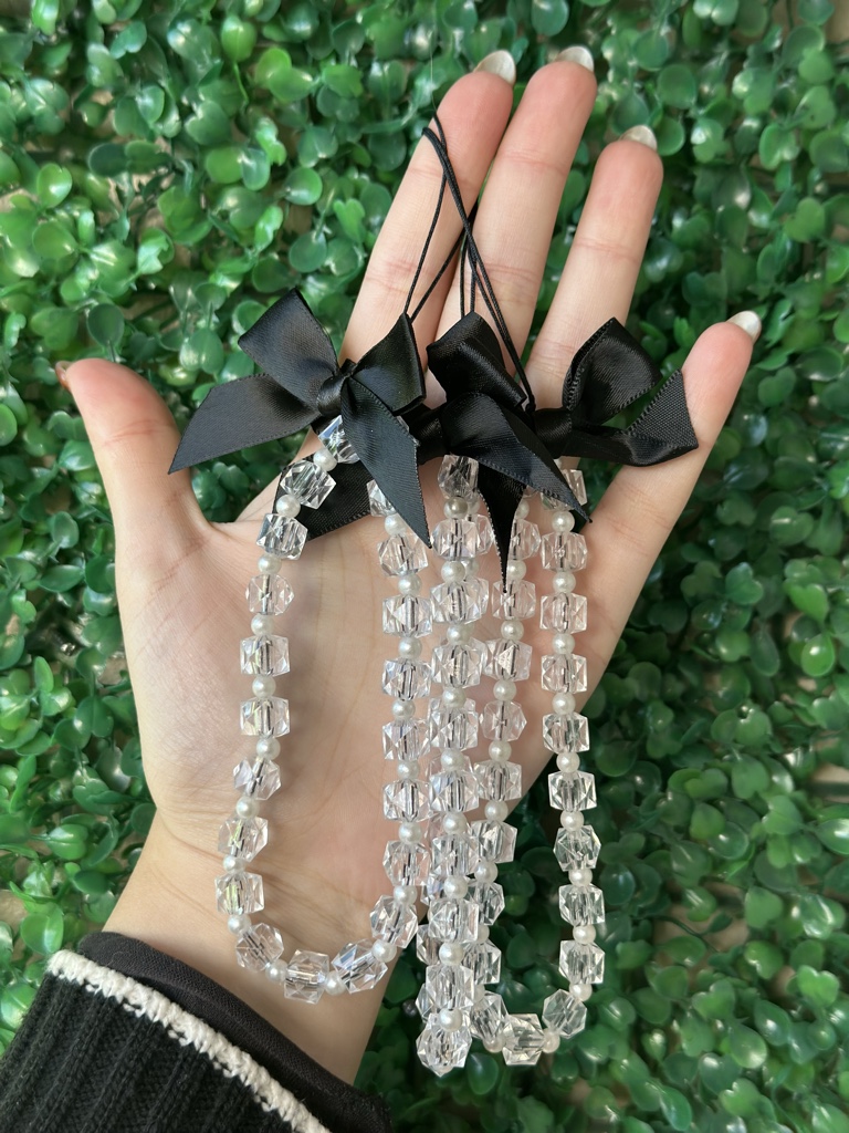 Strap moñitos negros
