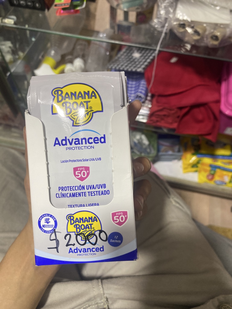 Banana Boat protector solar