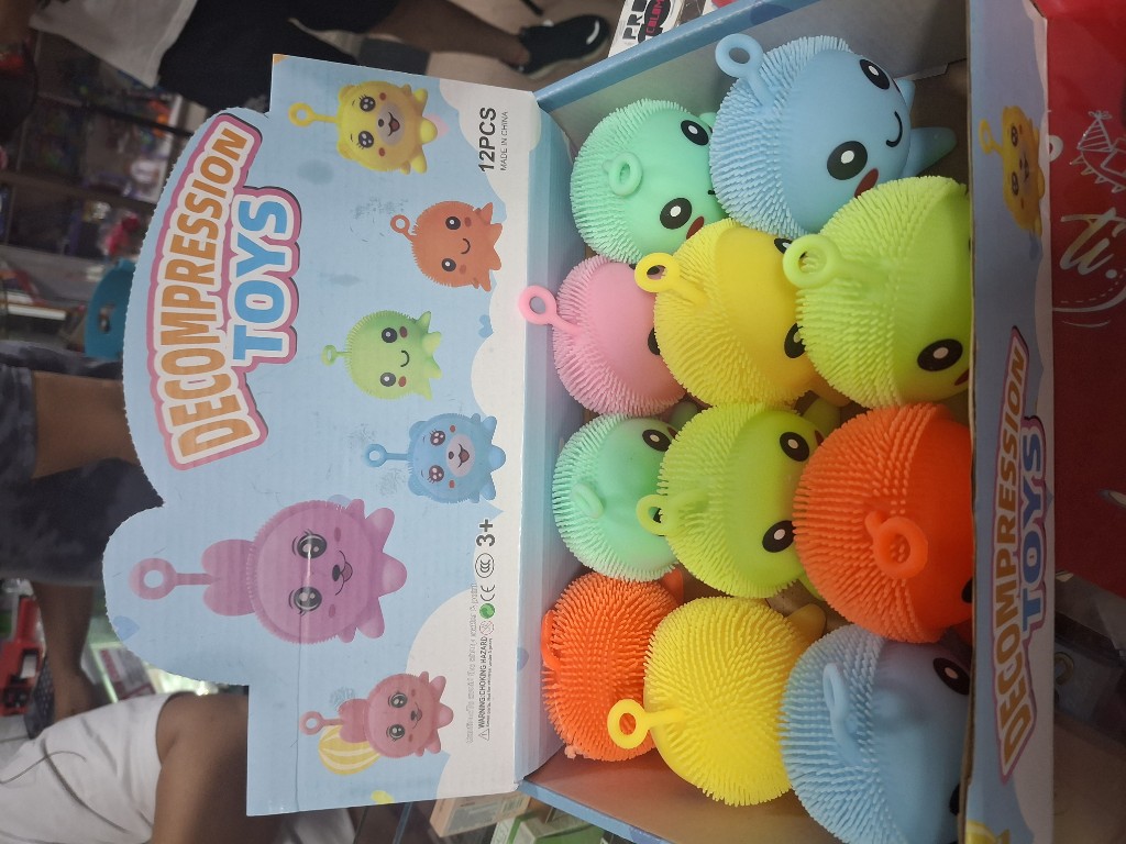 Bolitron pulpo luz squishi