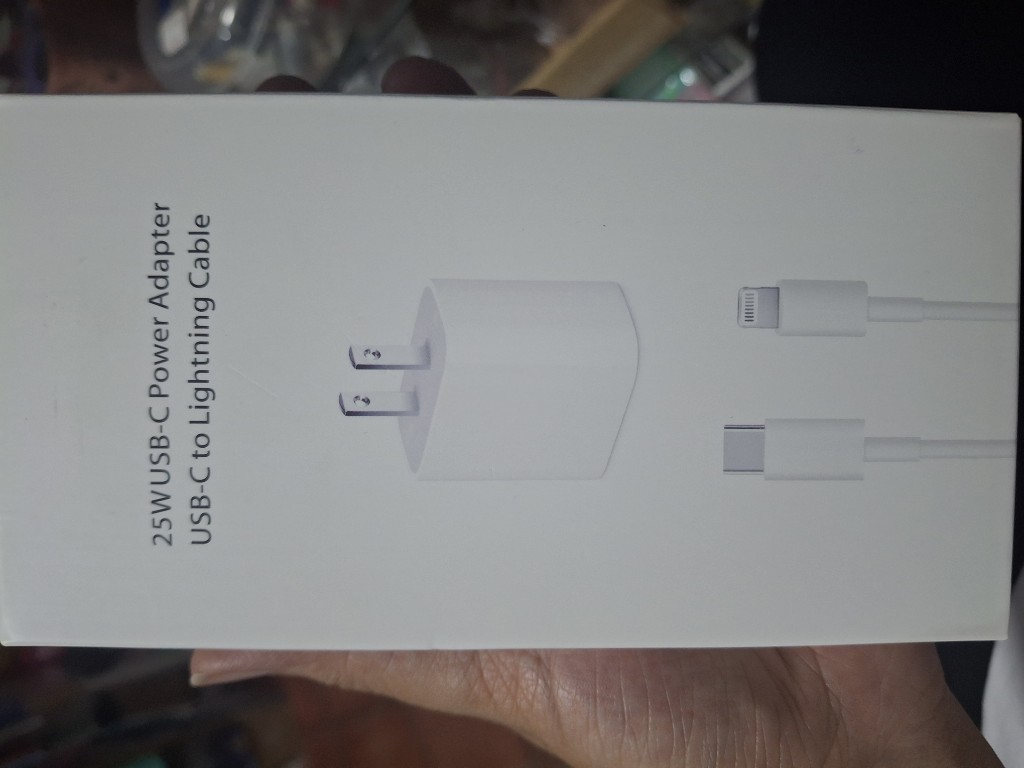 Cargador completo 25w USB-iphone lightning