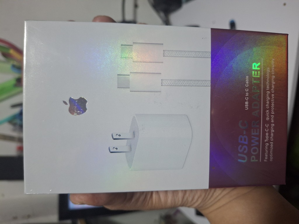 Cargador completo iPhone Tipo C USB-C power adapter