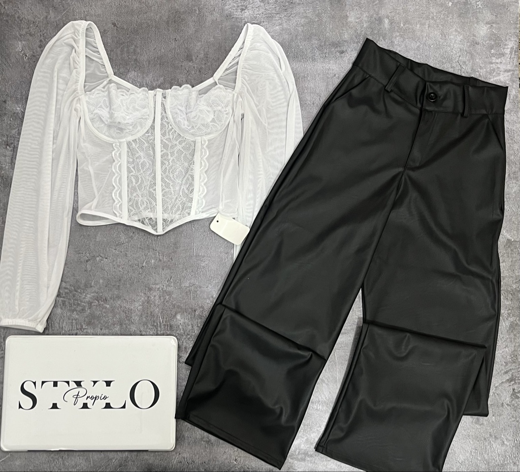 Pantalón engomado