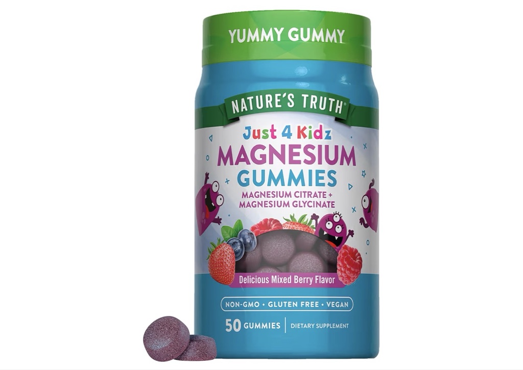 NATURES TRUTH MAGNESIO CITRATE & GLICYNATE 50 GUMMY