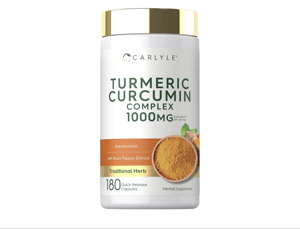 CARLYME TURMERIC CURCUMIN COMPLEX 1000MG 180 CAPSULA