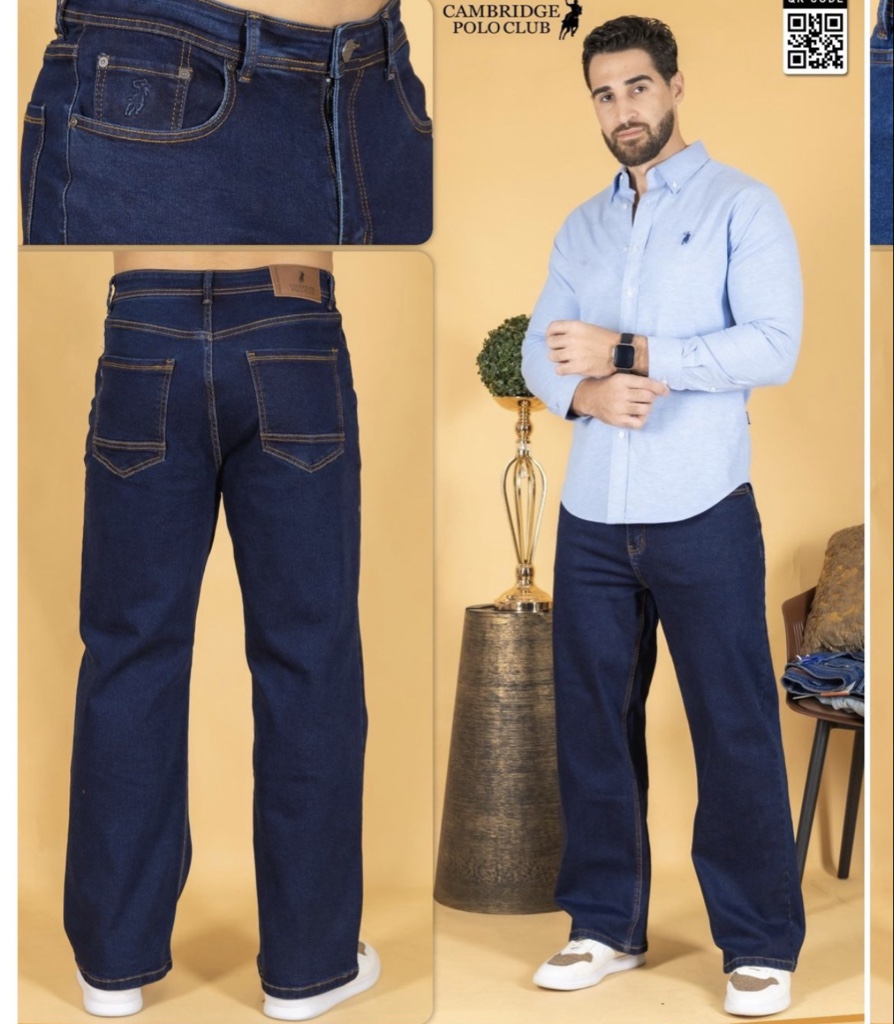 PoLo Straight jeans azul oscuro Hombre
