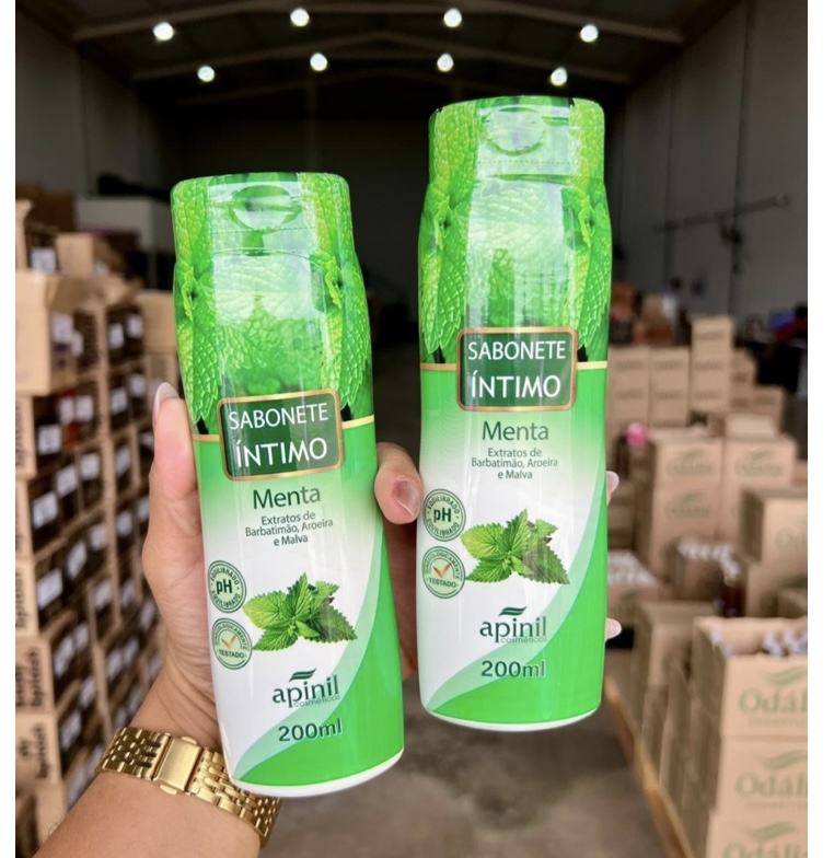 Sabonete íntimo “menta”