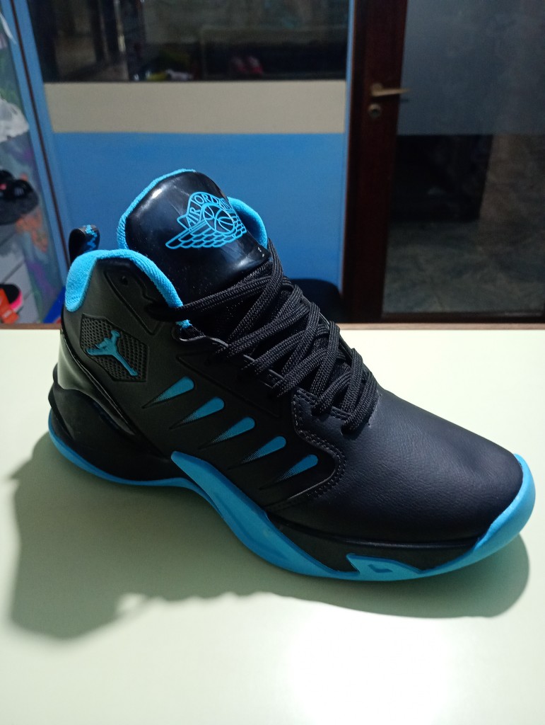 Air Jordan black and blue