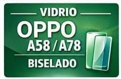 Vidrio Oppo A58/A74/A78 Biselado