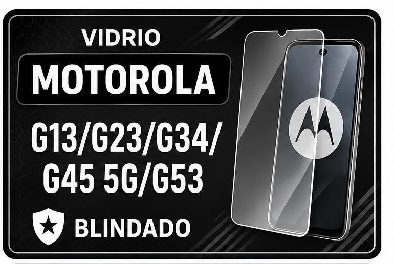 Vidrio Motorola G13/G23/G45 5G/G53 Blindado