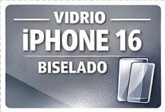 Vidrio iPhone 16 Biselado