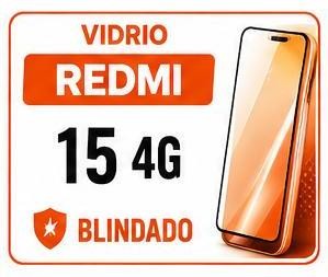 Vidrio Redmi 15 4G Blindado