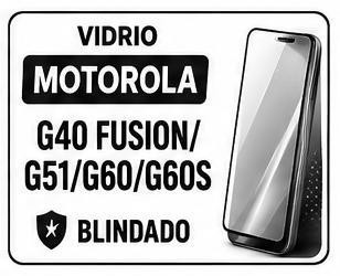 Vidrio Motorola G40 FUSION/G51/G60/G60S Blindado