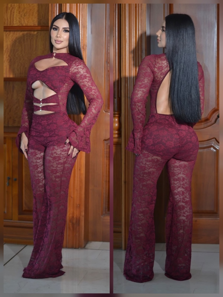 Conjunto vino tinto