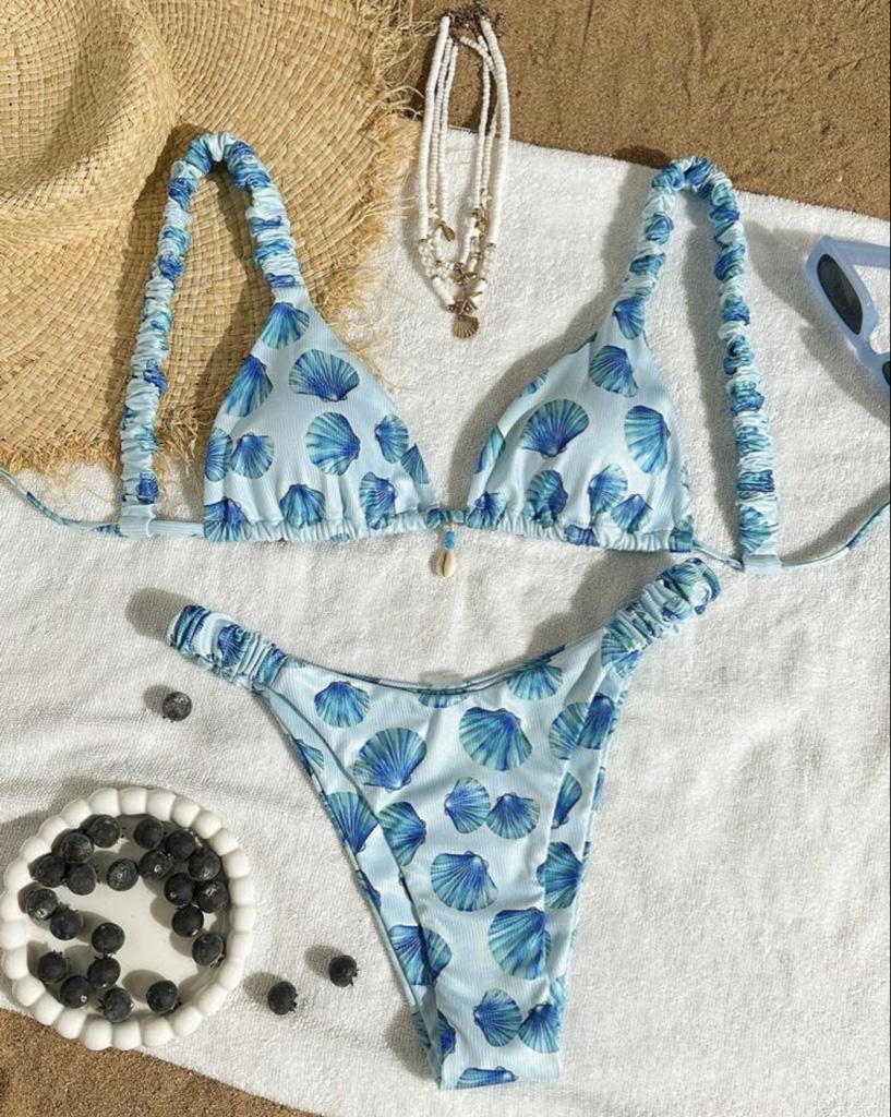 Vestido de baño concha