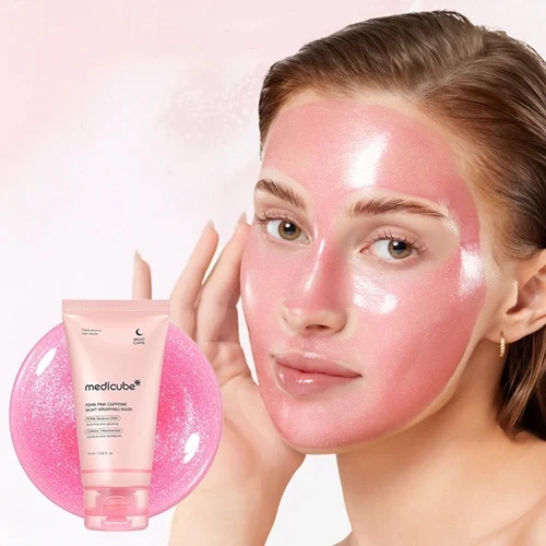 Medicube PDRN Pink Caffeine Night Wrapping Mask – 75 ml 🩷