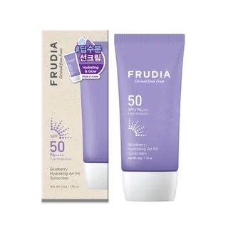 Frudia Blueberry Hydrating Air Fit Sun Cream SPF50+ PA++++, de 50 ml 💜.