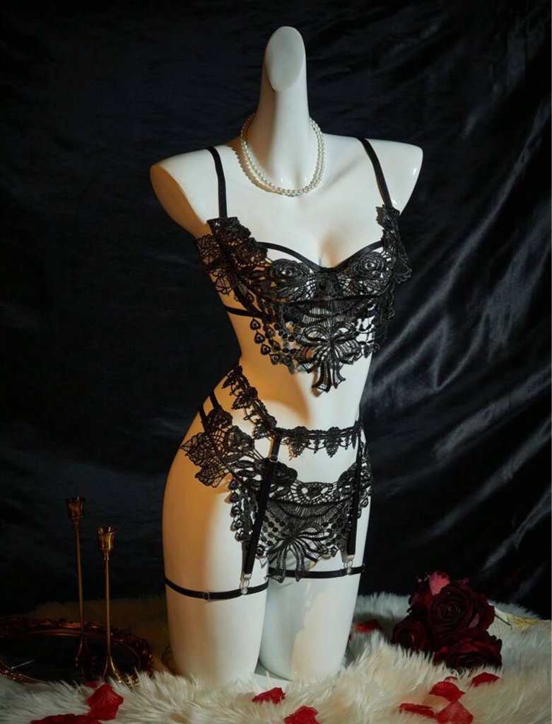 Conjunto Haute Couture Noir