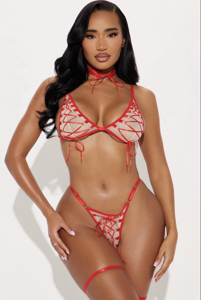 Eva Lace Up 4 Piece Set