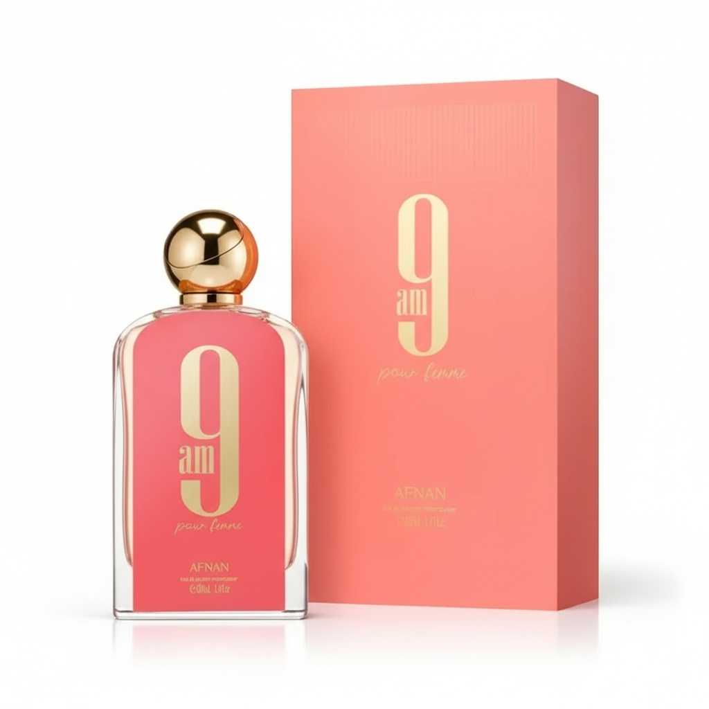 AFNAN 9 AM POUR FEMME EAU DE PARFUM FEMENINO 100ml