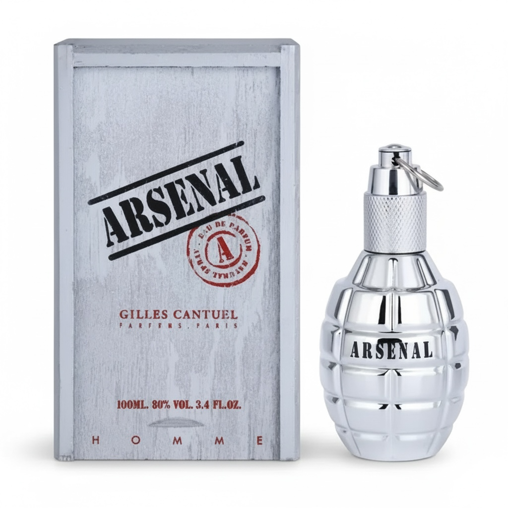 Gilles Cantuel Arsenal Platinum Eau De Parfum Spray 100ml