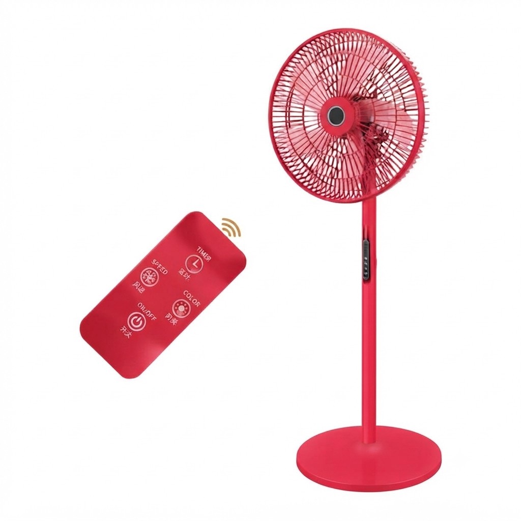 VENTILADOR CONTROL ROJO