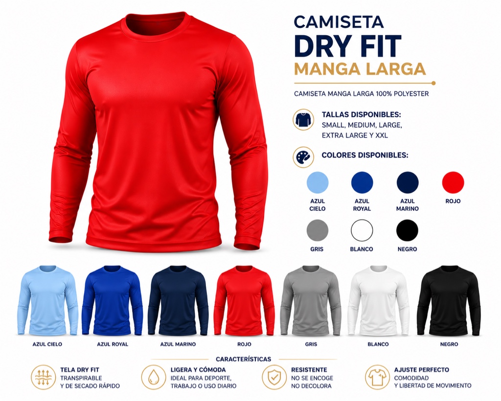 Camiseta DryFit M/L