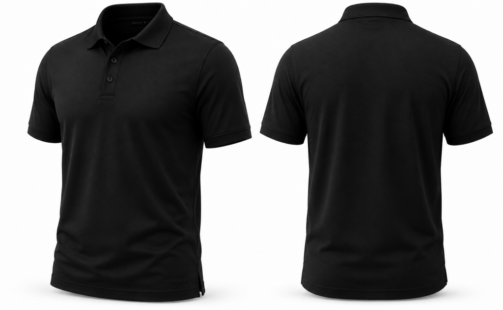 Polo shirt dry fit con cuello