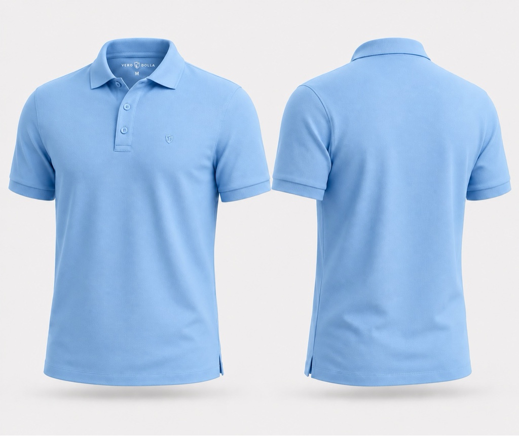Polo básico con cuello