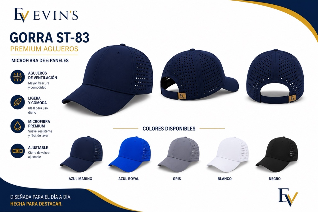 Gorra ST-83 agujeros
