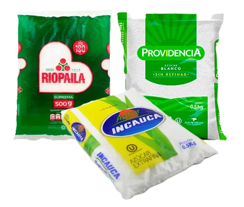 Azúcar blanca y morena