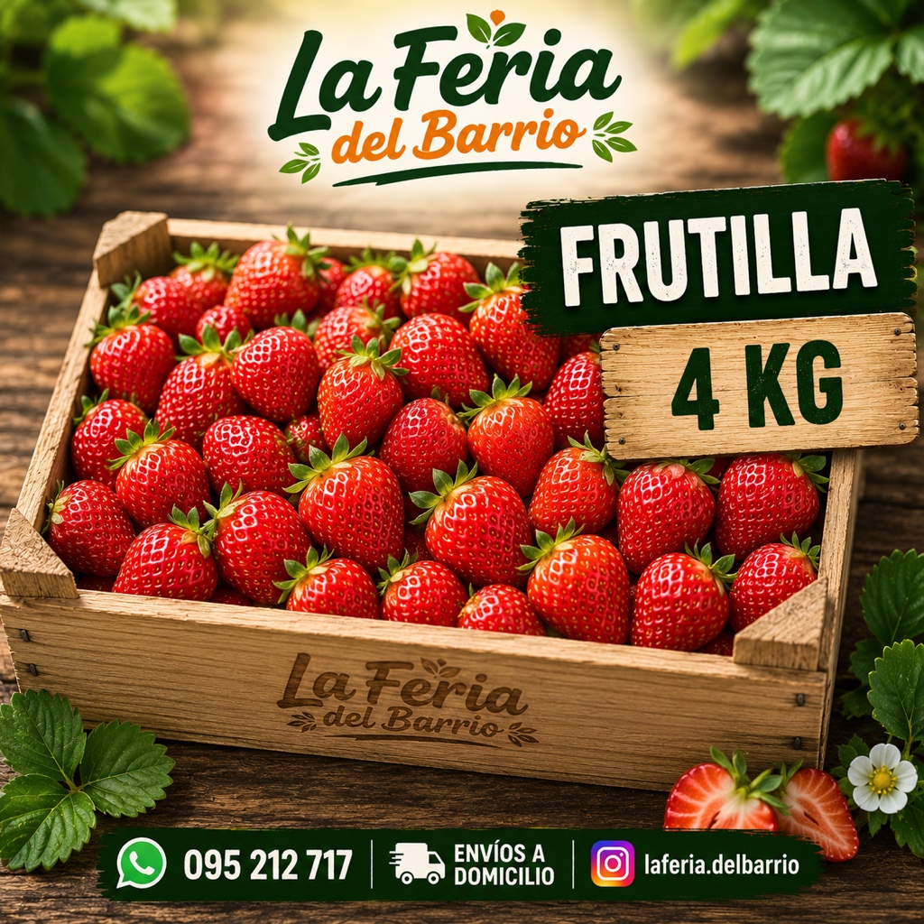 Frutilla 4Kg