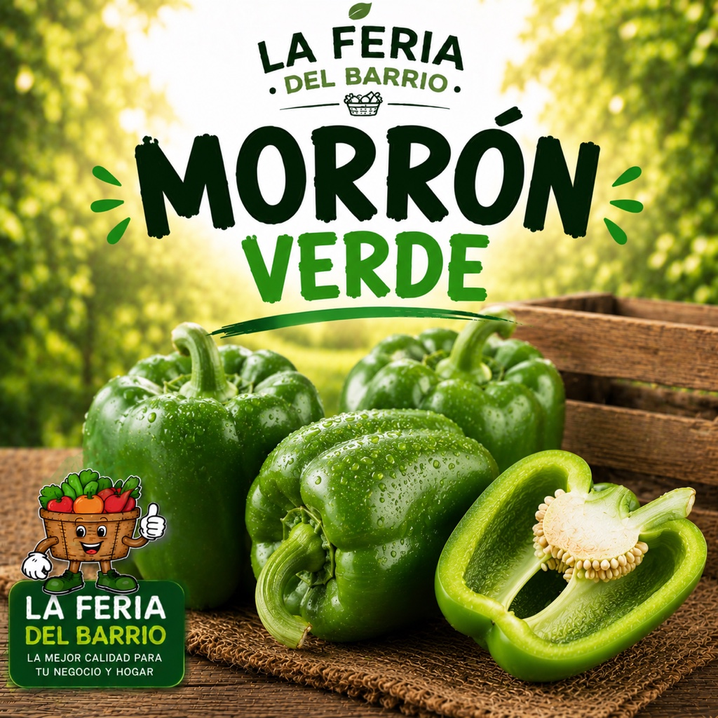 Morron verde kg