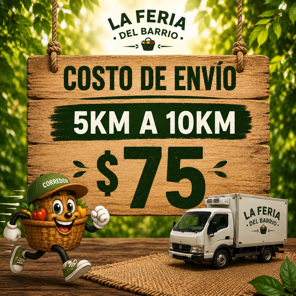 Envíos 5km a 10km