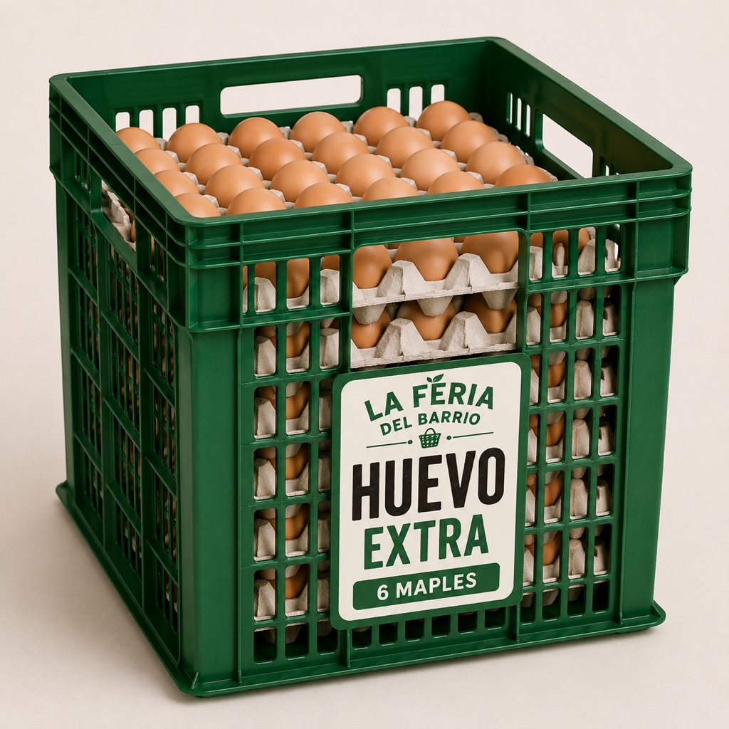 Cajón huevo extra