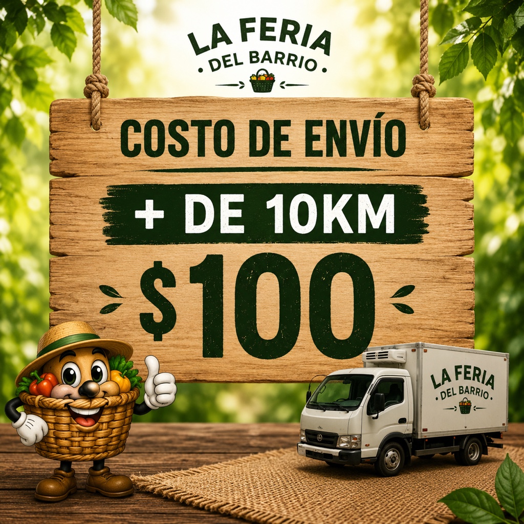 Envío + 10km