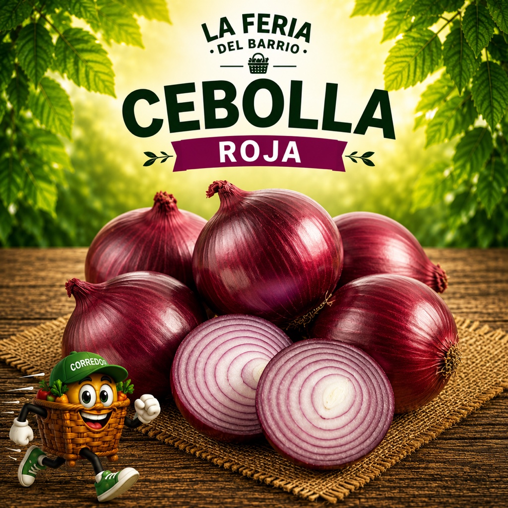 Cebolla roja kg
