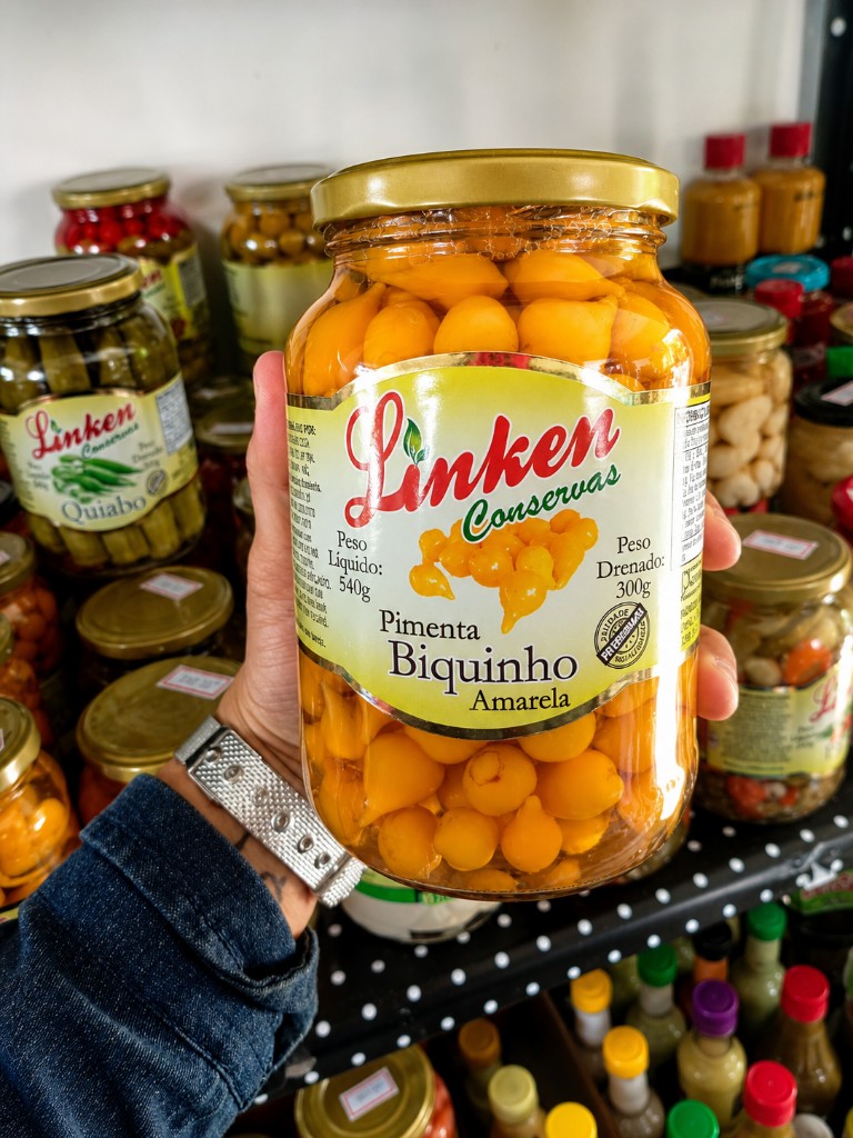 Pimenta biquinho amarela