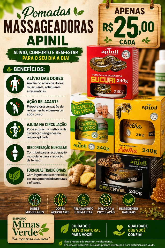 Pomada massageadora