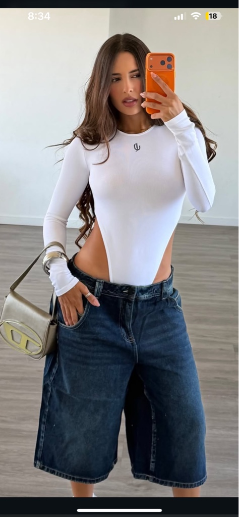 53130-B BODY MANGA LARGA BLANCO