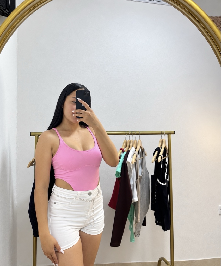56284-R BODY CORTE ALTO ROSADO